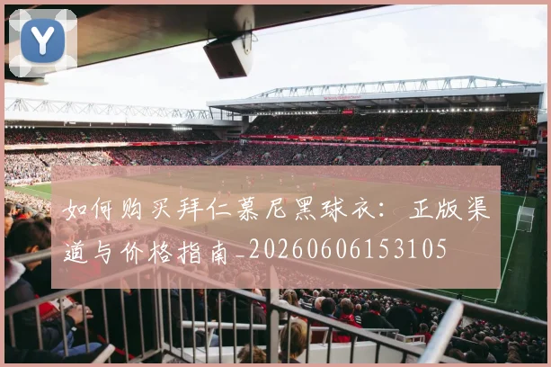 如何购买拜仁慕尼黑球衣:正版渠道与价格指南_20260606153105